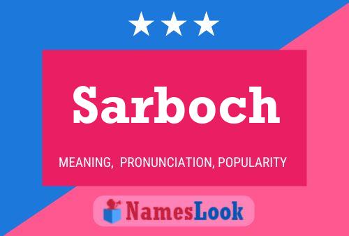 Sarboch Name Poster