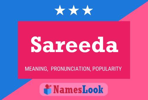 Sareeda Name Poster