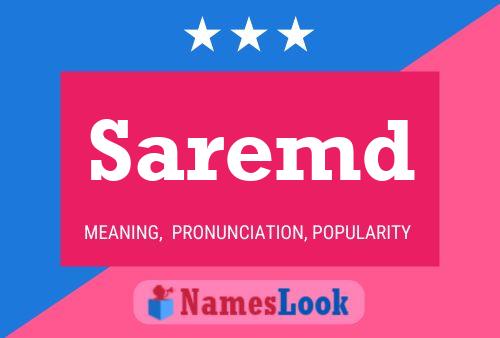 Saremd Name Poster