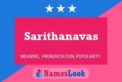 Sarithanavas Name Poster