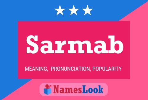 Sarmab Name Poster