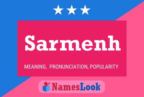 Sarmenh Name Poster