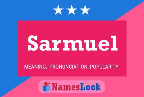 Sarmuel Name Poster