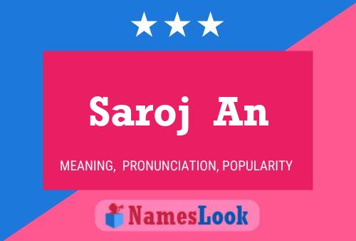 Saroj  An Name Poster