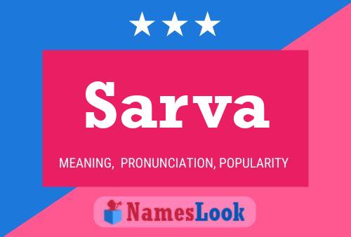 Sarva Name Poster