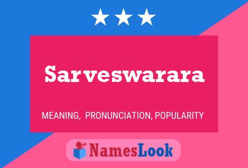 Sarveswarara Name Poster