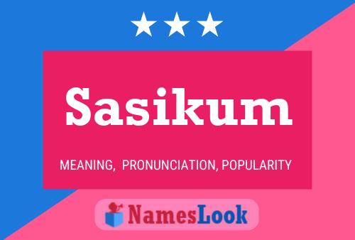 Sasikum Name Poster