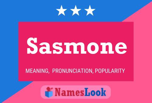 Sasmone Name Poster