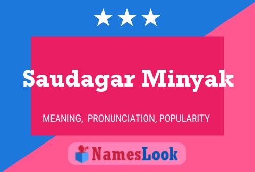 Saudagar Minyak Name Poster