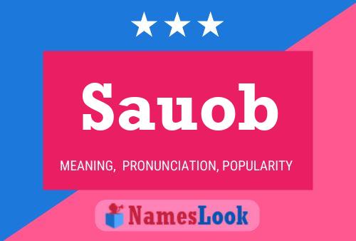 Sauob Name Poster