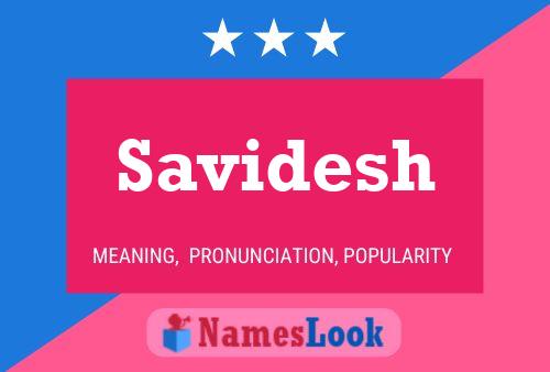 Savidesh Name Poster