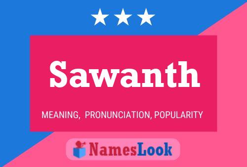 Sawanth Name Poster