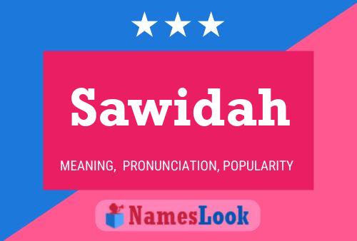 Sawidah Name Poster