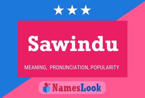 Sawindu Name Poster