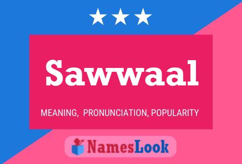 Sawwaal Name Poster