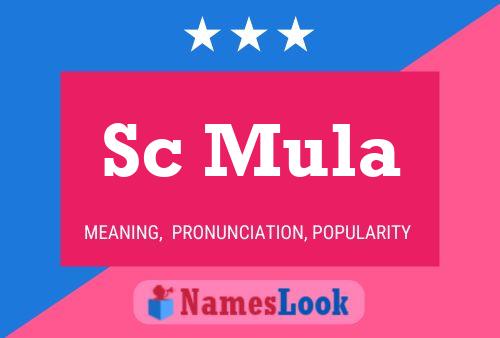 Sc Mula Name Poster