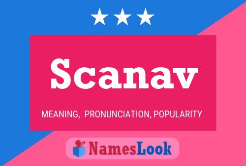 Scanav Name Poster