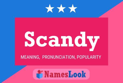 Scandy Name Poster