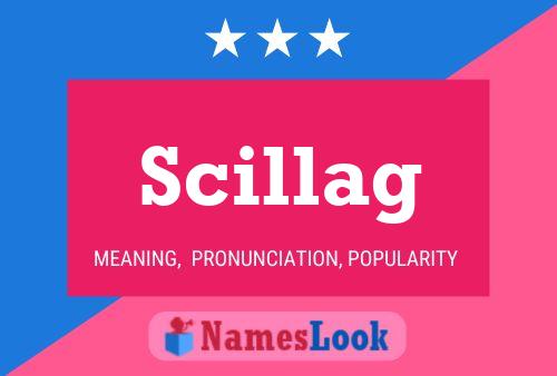 Scillag Name Poster