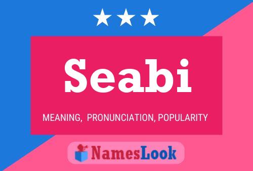 Seabi Name Poster