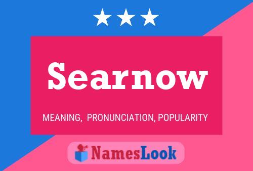 Searnow Name Poster