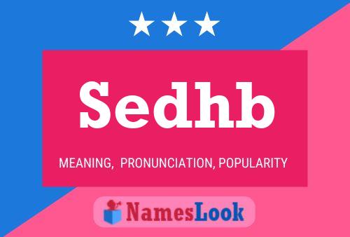 Sedhb Name Poster