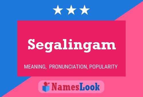 Segalingam Name Poster