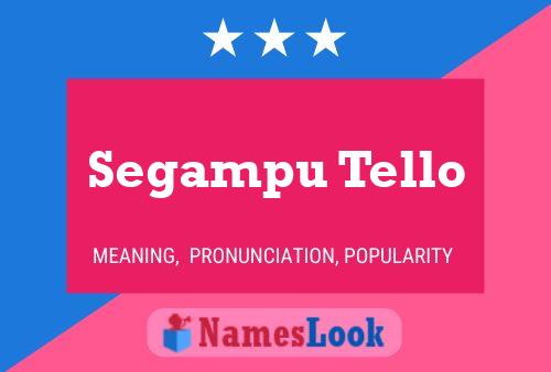 Segampu Tello Name Poster