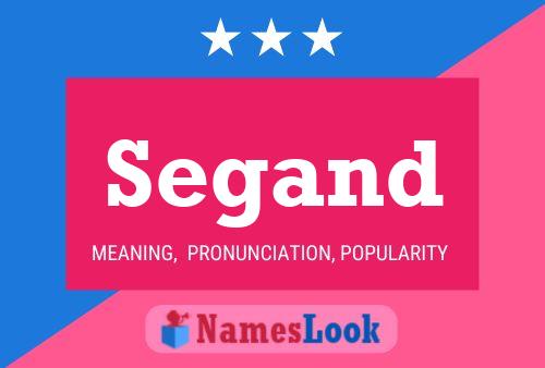 Segand Name Poster