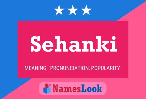 Sehanki Name Poster