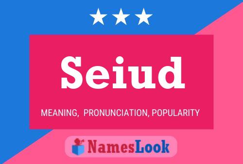 Seiud Name Poster