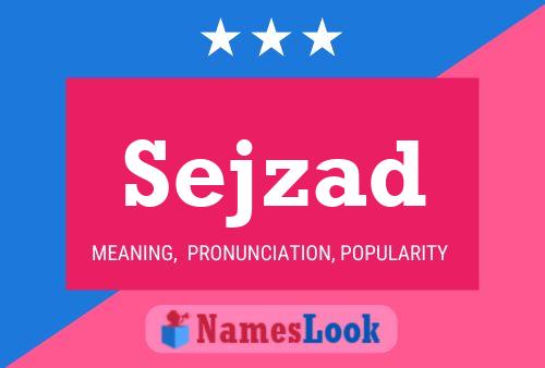 Sejzad Name Poster