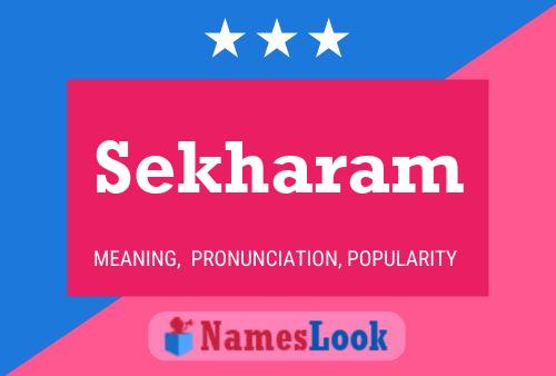 Sekharam Name Poster