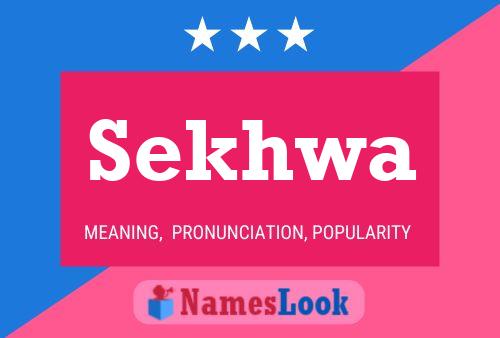 Sekhwa Name Poster