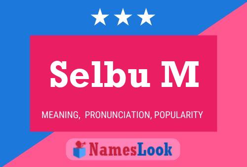 Selbu M Name Poster