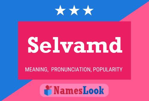 Selvamd Name Poster