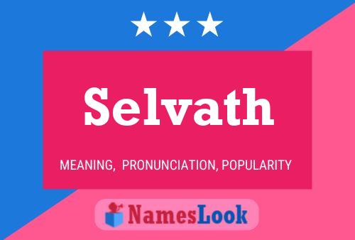 Selvath Name Poster