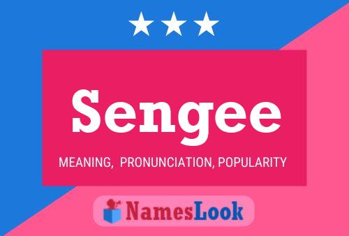 Sengee Name Poster