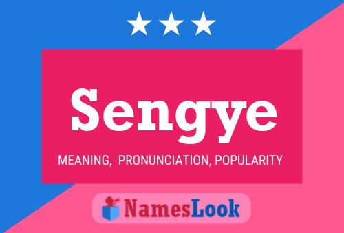 Sengye Name Poster