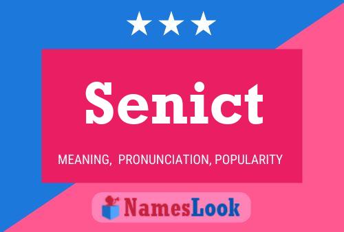 Senict Name Poster