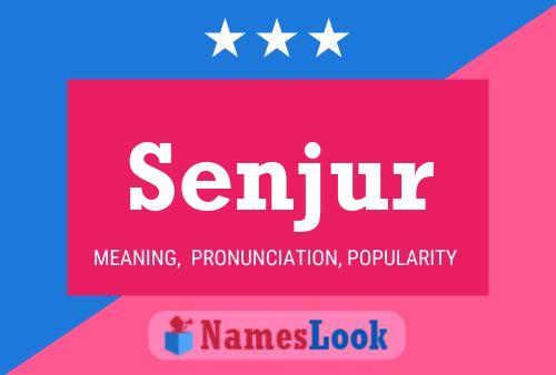 Senjur Name Poster