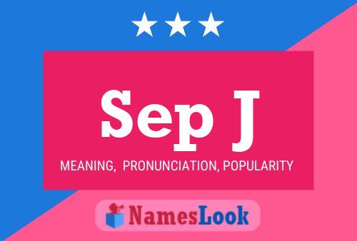 Sep J Name Poster