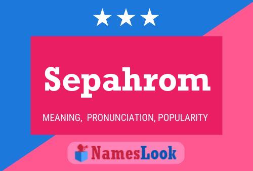 Sepahrom Name Poster