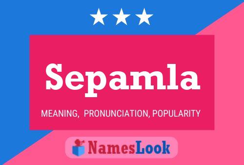 Sepamla Name Poster