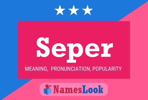 Seper Name Poster