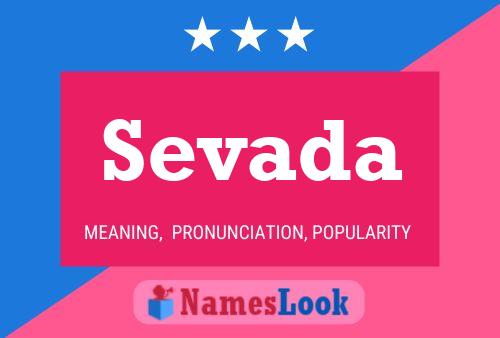 Sevada Name Poster