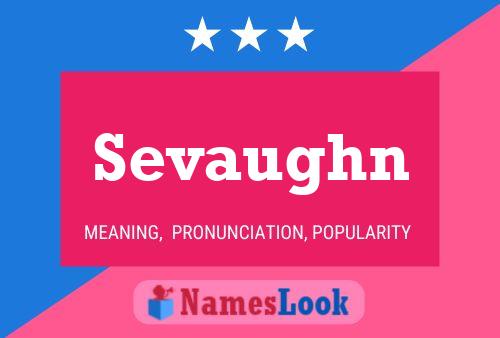 Sevaughn Name Poster