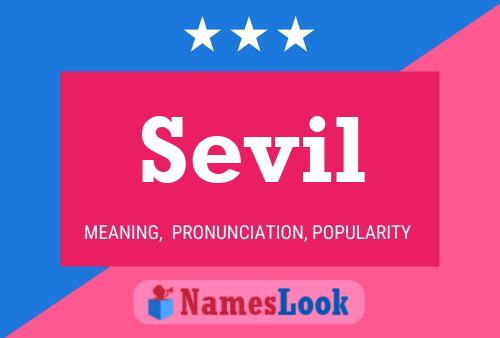 Sevil Name Poster