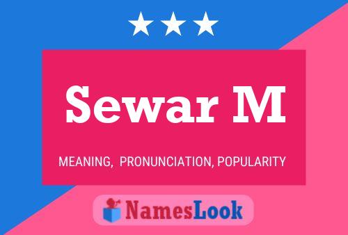 Sewar M Name Poster