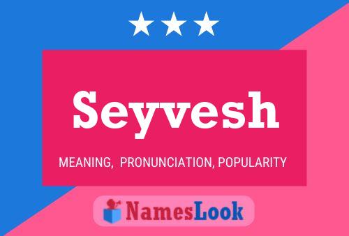 Seyvesh Name Poster